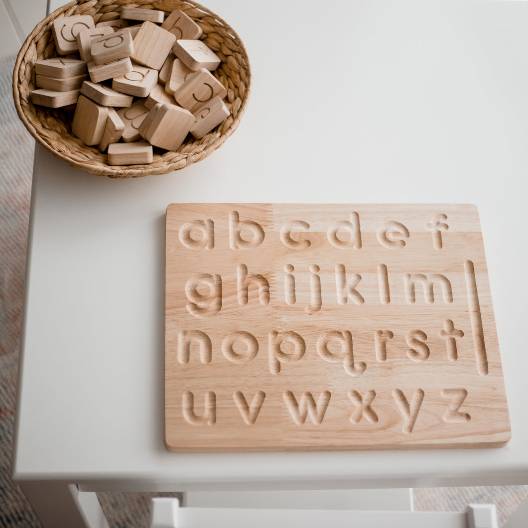 QToys - Lower Case Letter Tracing Board