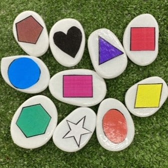 Colours & Shapes - Story Stones Printable